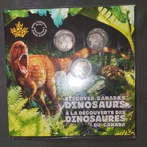 "Discover Canada's Dinosaurs" Coin Set